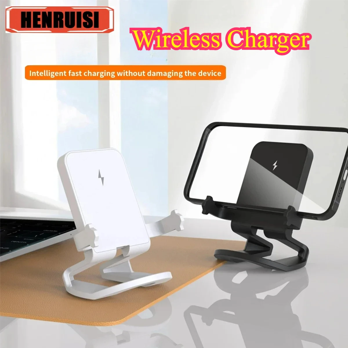 15W new Wireless Charger Fast Charging Stand Pad for iPhone 15 14 16 Pro Max XR 8 Samsung Xiaomi oppo Induction Dock Station