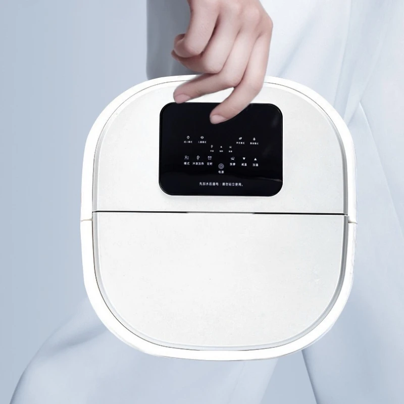 

Portable Folding Foot Bath Massager Automatic Electric Foot Spa with Heating Constant Temperature Foot Soaker Calf Massage Basin