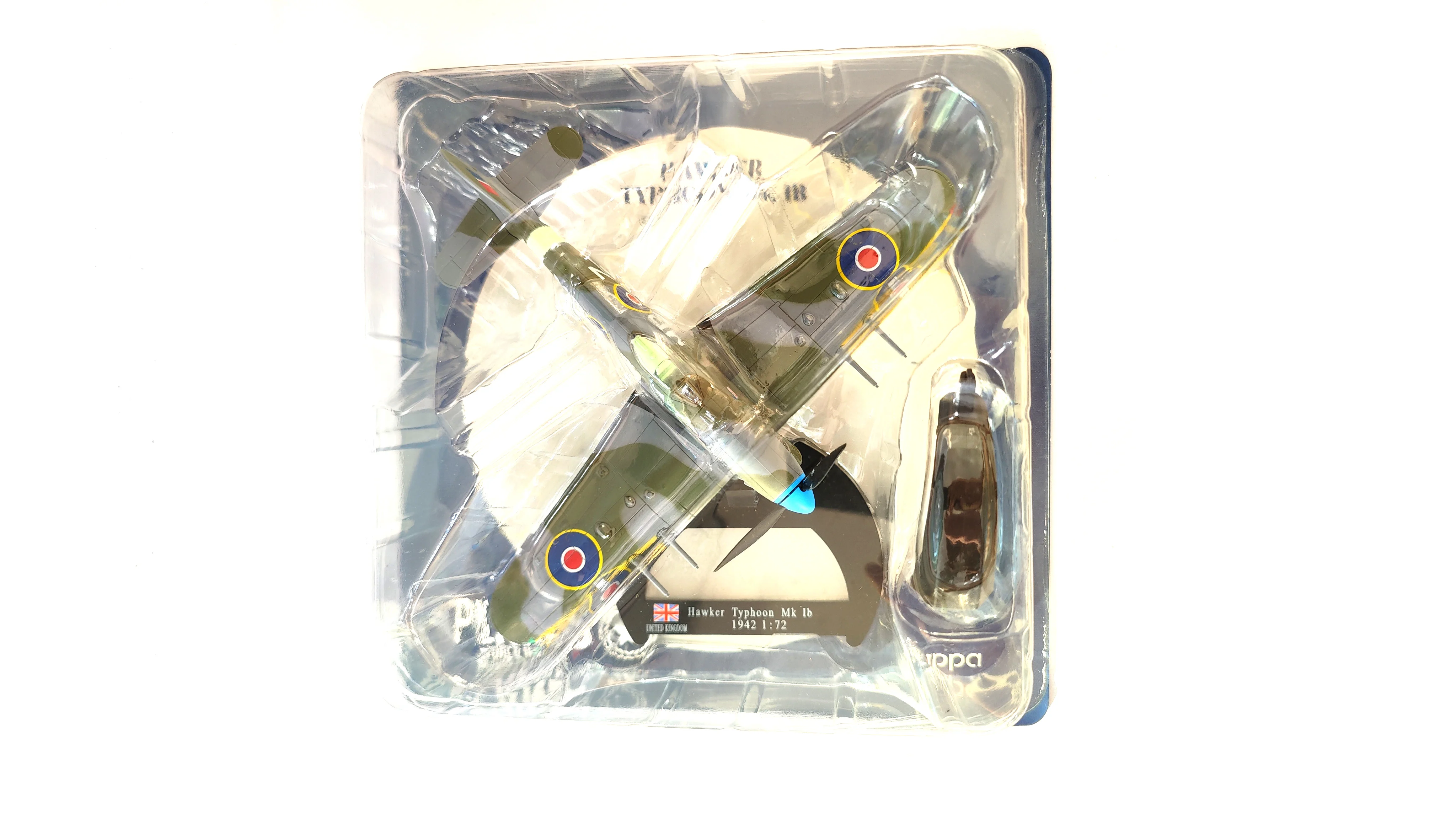 Speciale Aanbieding 1/72 Uk Hawker Tyfoon Mk 1b 1942 Fighter Model Legering Collectie Model