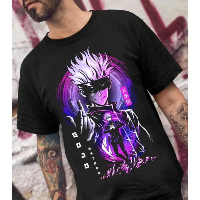 

LuckZONE T-Shirt | Men's Shirt | JUTSU KAISEN | GOJO ONE | Cotton Comb 1930s