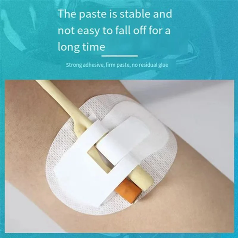 

100Pcs Catheter Stabilization Device Legband Holder Sticker Catheter Tube Holder Catheter Legband Holder Sticker