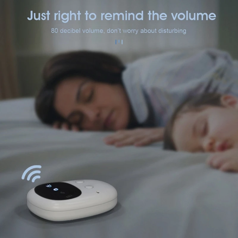 Wireless Bettnässen Alarm Pee Alarm mit Empfänger Clip-On Sender Bettnässen Erinnerung Gerät fit für Kinder Töpfchen