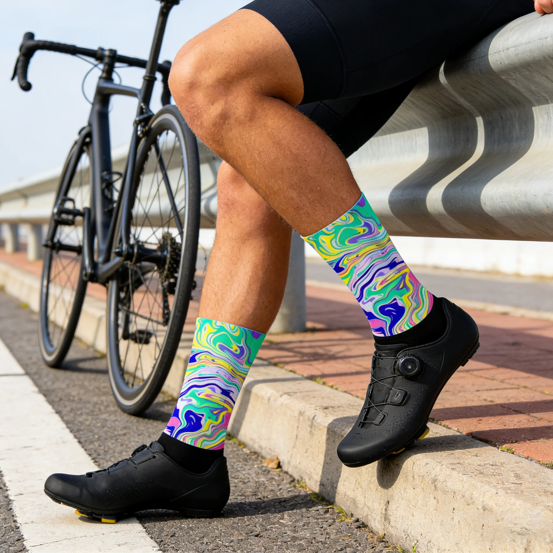 

Breathable Anti-Slip Cycling Socks for Men And Women Seamless Silicone Aero Road Bike Socks Comfortable Calcetines Ciclismo 2026