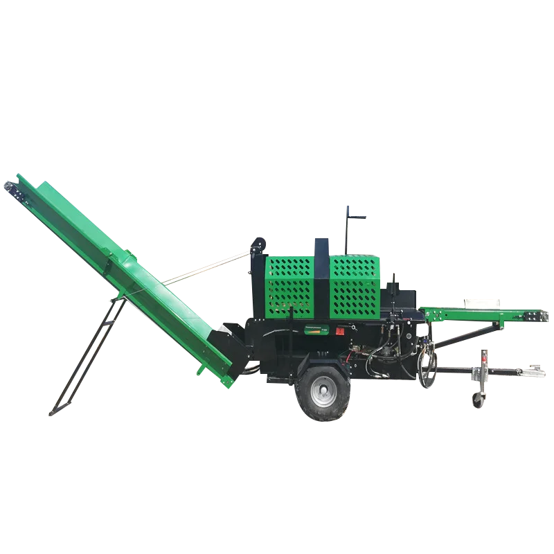 Divisor de toras hidráulico de alta qualidade, processador de lenha, máquinas silvicultura, bomba de motor de 1 ano de garantia para processamento de madeira de varejo