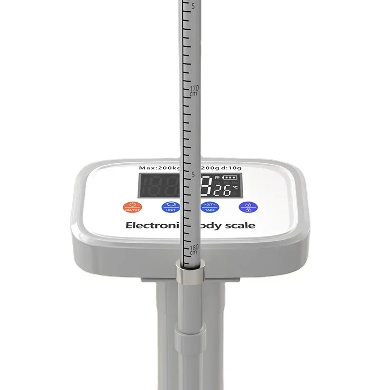 Digital electronic smart weight height measurement meter with body scale