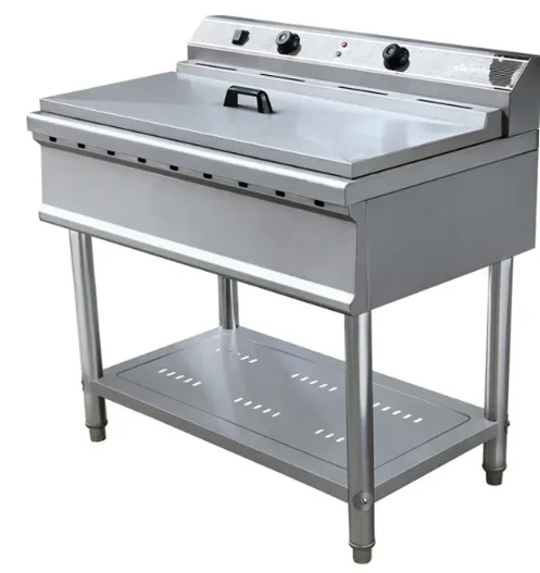 Electric Commercial Deep Fryer For Frying Chips Stainless Steel Deep Fryer