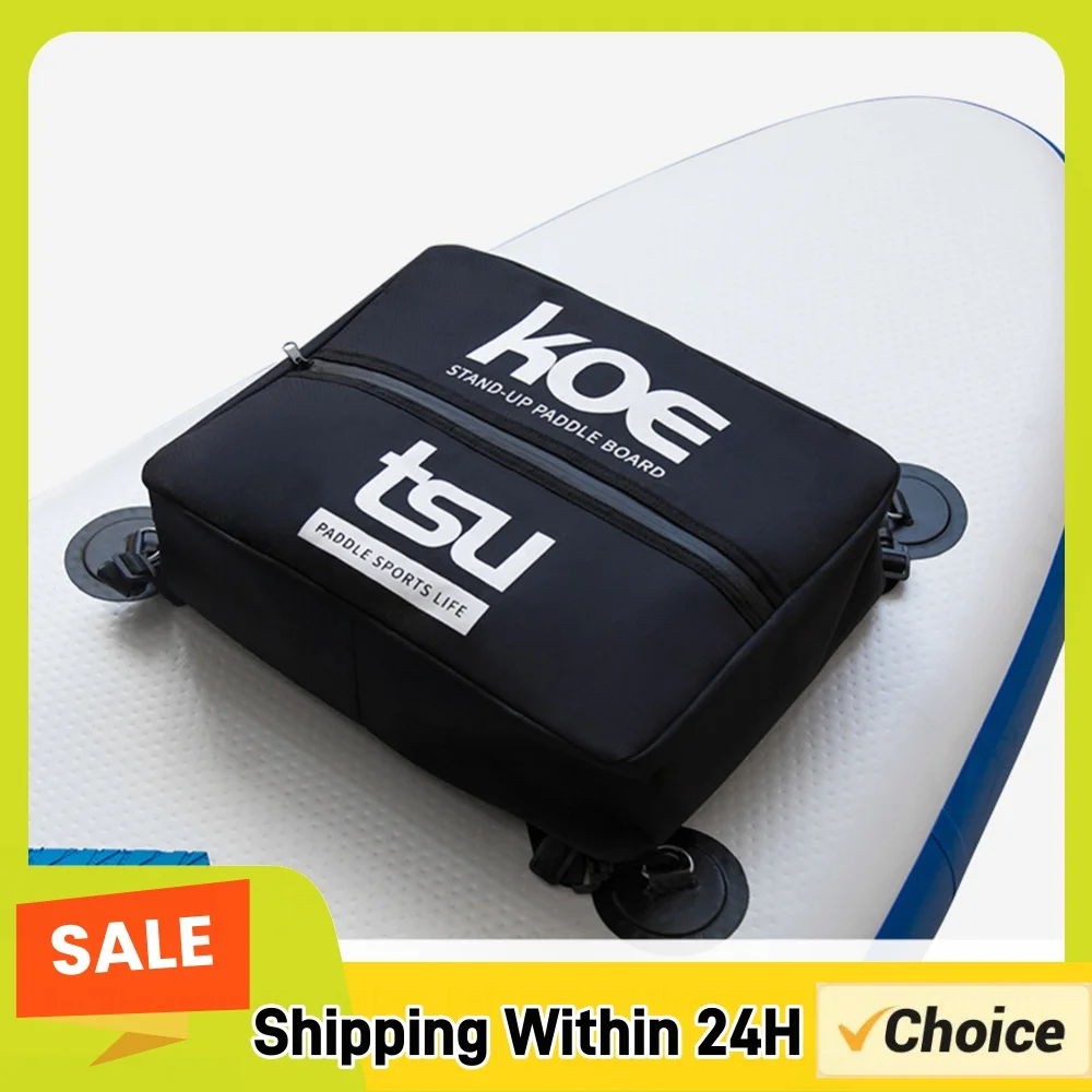 Portable Cooler Storage Bag Sealed Zipper Stand Up Paddle Board Storage Bag Lightweight with Fixing Buckle Kayak Accessories