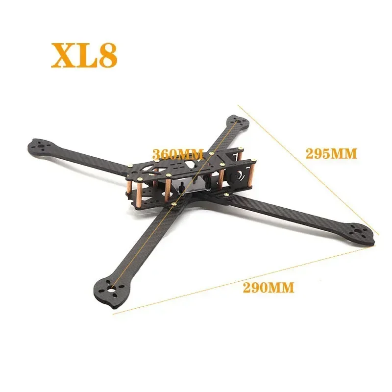 

HSKRC 3K Carbon Fiber XL5 V2 232mm XL6 283mm XL7 294mm XL8 360mm True X 5 6 7 8 Inch X328 FPV Freestyle Frame Kit Racing Drones