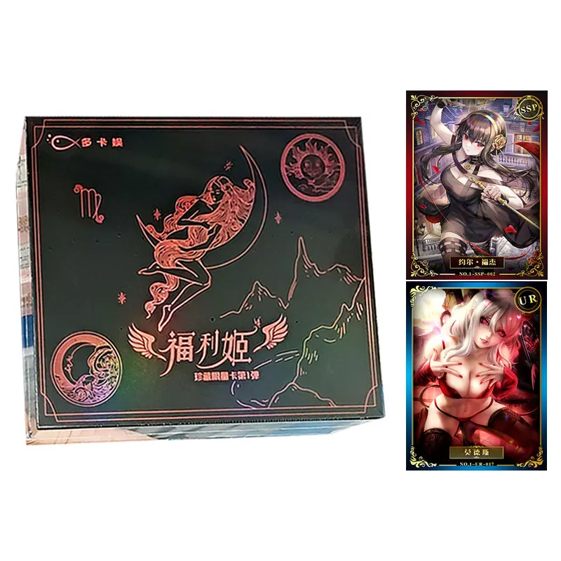 

Popular Goddess Story Fuliji Collection Card Waifu Booster Box ACG CCG TCG High Quality Hit Doujin Toys Chrismas Hobbies Gift