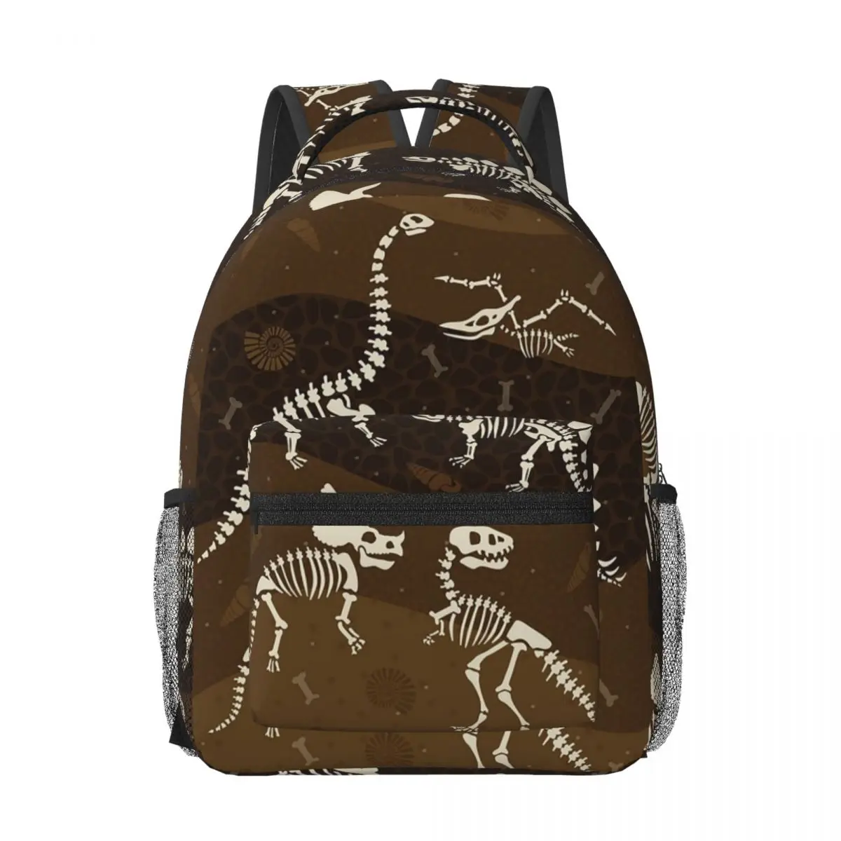 

Dinosaur Fossil Pattern Woman Backpacks Boys Girls Bookbag Fashion Children School Bags Portability Laptop Rucksack Shoulder Bag