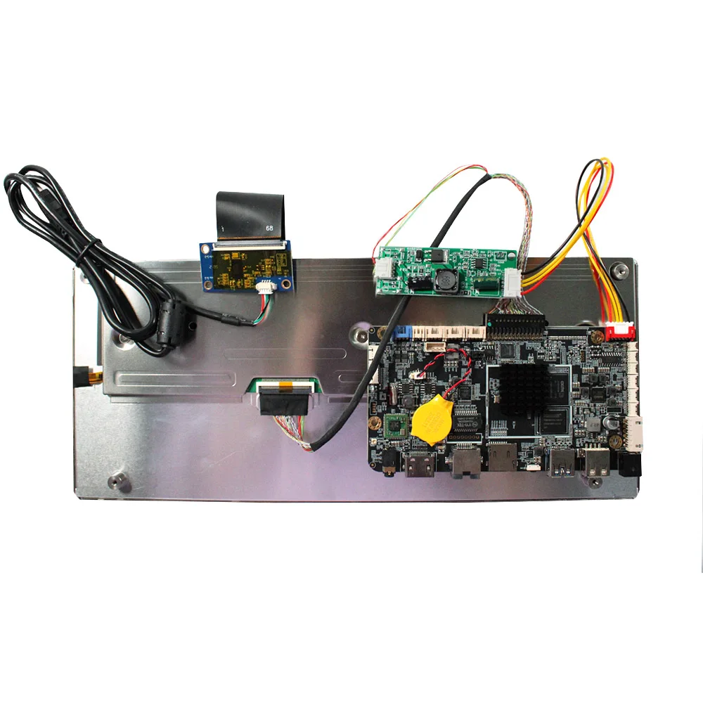 Android 11 LCD-controllerkaart en 12,3 inch VSD123IA-01D HSD123KPW1 1920x720 LCD-aanraakscherm