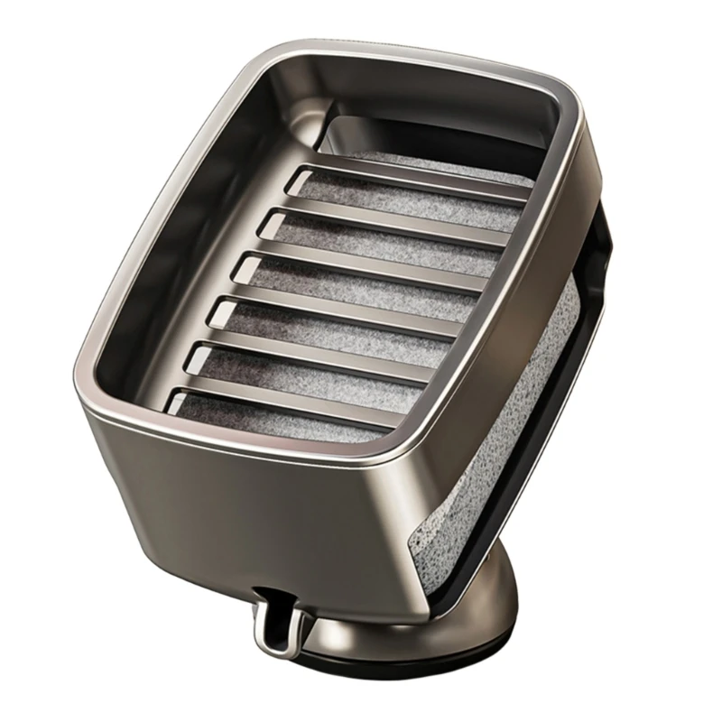 

Modern Suction Cup Soap Dish Space Saving Bathroom Organizers With Drainage Holes