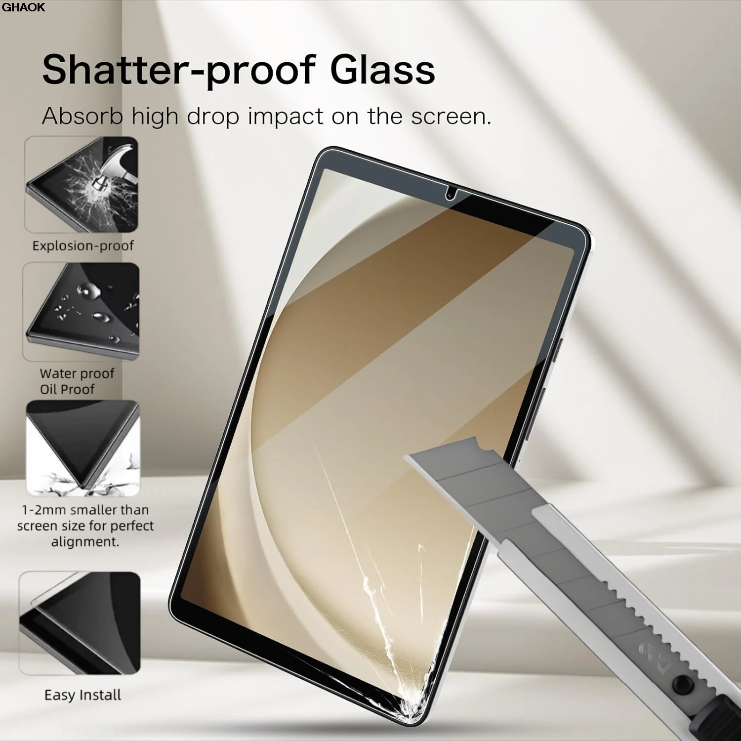 2 Pack Screen Protector for Samsung Galaxy Tab A11 A9 8.7