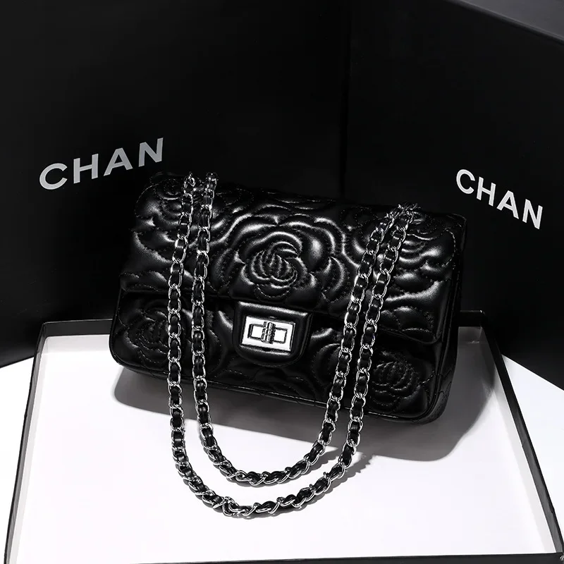 

2025 Famous Designer Luxury Leather Crossbody Bag For Women, Elegant Shoulder Handbag Messenger Tote
