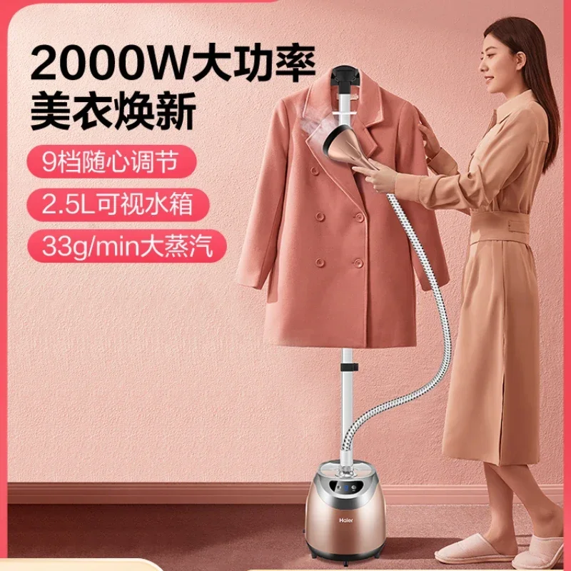 220V Multi-Functional Garment Steamer, Handheld Steamer Iron for Clothes, with Adjustable Hanger and Steaming Brush