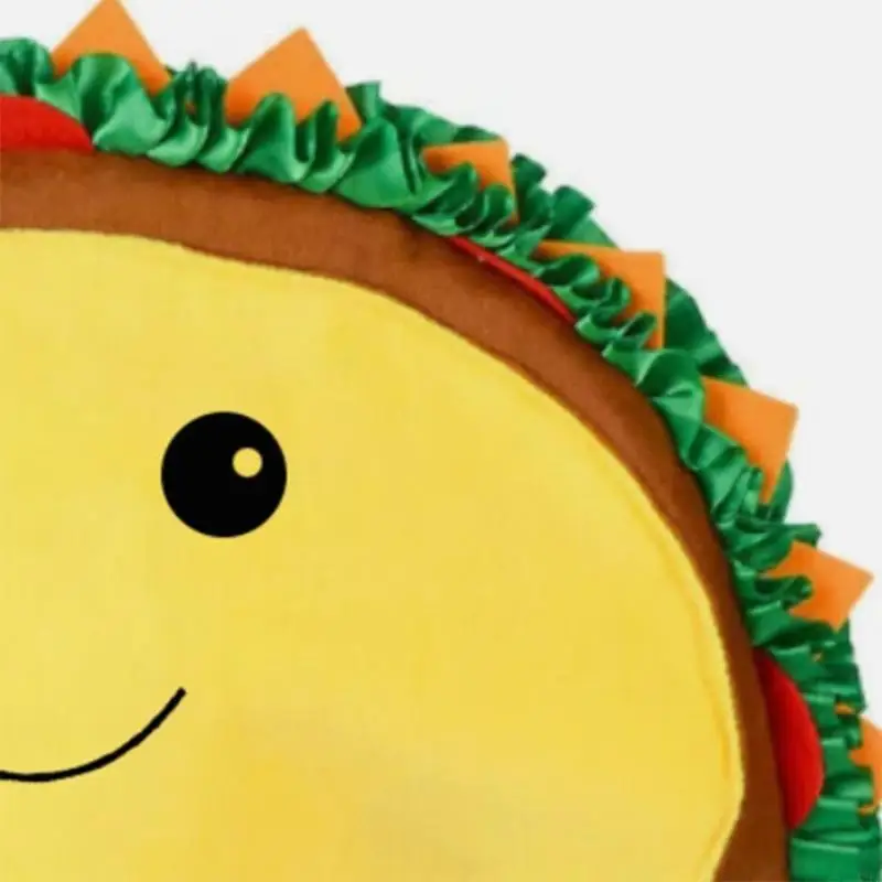 Hamburger Hat Bright Color Headgear Hat Suitable for Birthday Parties and Costume Balls for Adult and Teens Wear