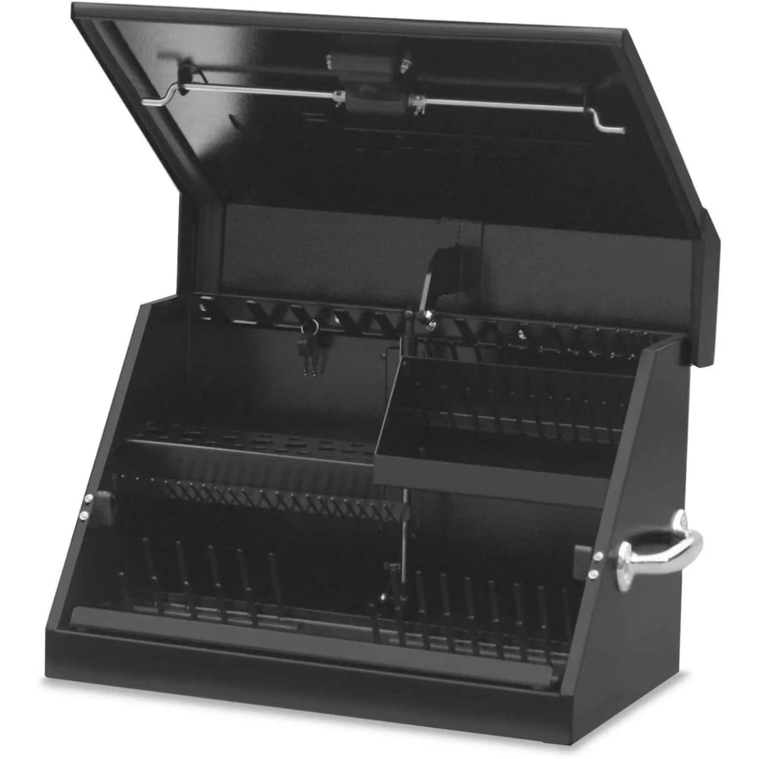 

SM200B – 22.5-Inch Portable TRIANGLE Toolbox – Heavy-Duty Steel Construction – Metric and SAE Storage Chest