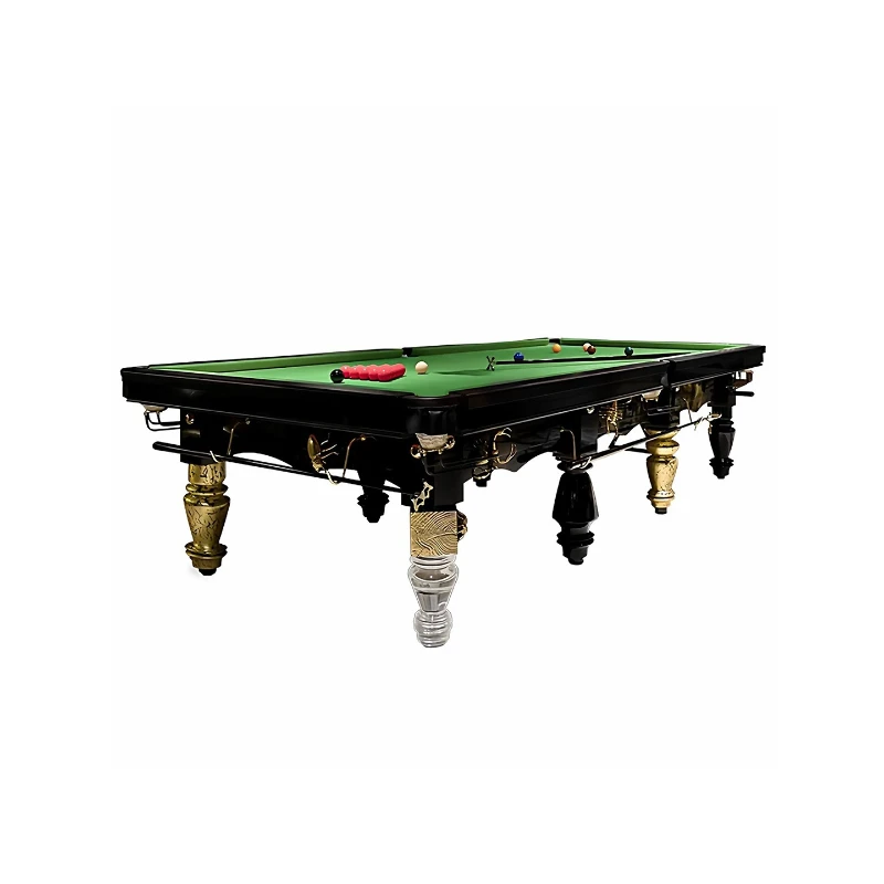 Premium solid wood billiard table, villa large flat floor Chinese business entertainment billiard table