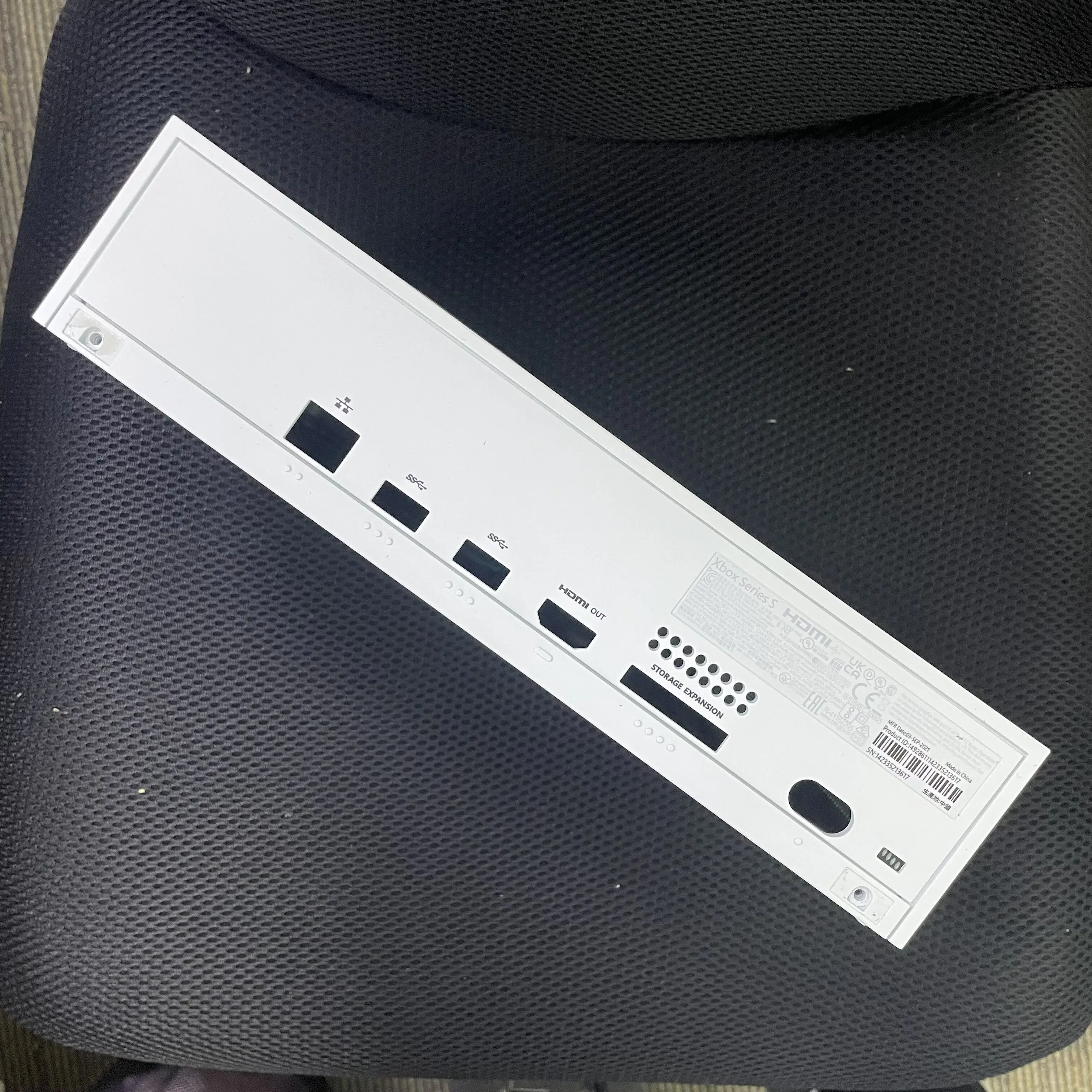 Substituição original habitação escudo para xbox série s jogo peças de reposição para console xs habitação escudo caso