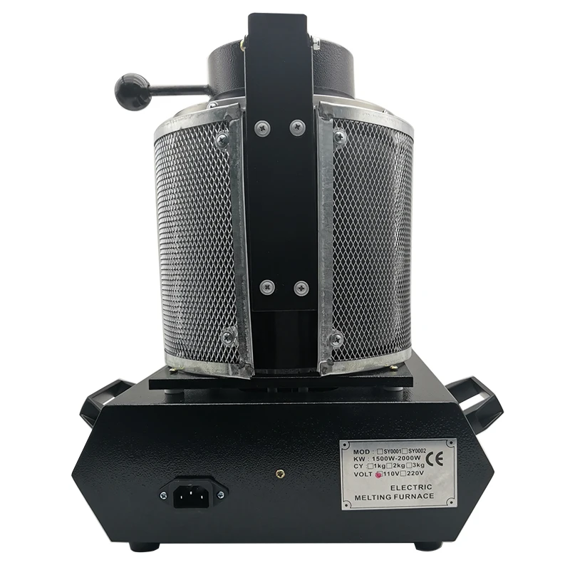 3KG Digital Gold Melting Furnace Machine Heating Capacity 2100W Casting Refining Precious Metal Silver Jewelry Casting Tool
