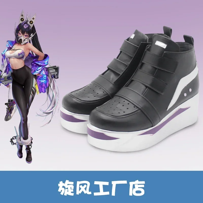 Anime NIKKE Sin Cosplay Mask Ears The Goddess of Victory Sin Cosplay Shoes Boots Headgear Accessories Wig Hair Halloween Costume