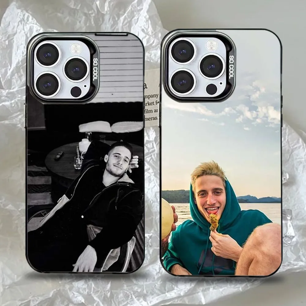 

Singer W-Wos Valentin Oliva Phone Case For iPhone 16,15,14,13,12,11,Pro,Max,Plus,Mini,XS,SE Anti Fall Black Matte Hard Bumper