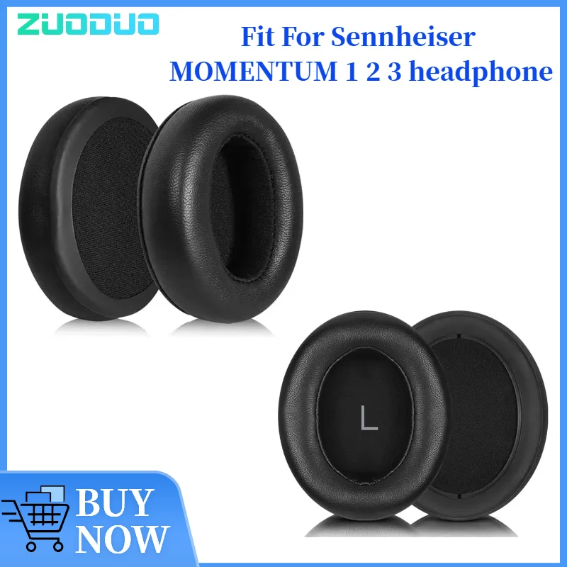 

Headphone Earpads for Sennheiser MOMENTUM 1 2 3 Headphones Replacement Ear Pads Cover Cushions Pillow Repair Parts