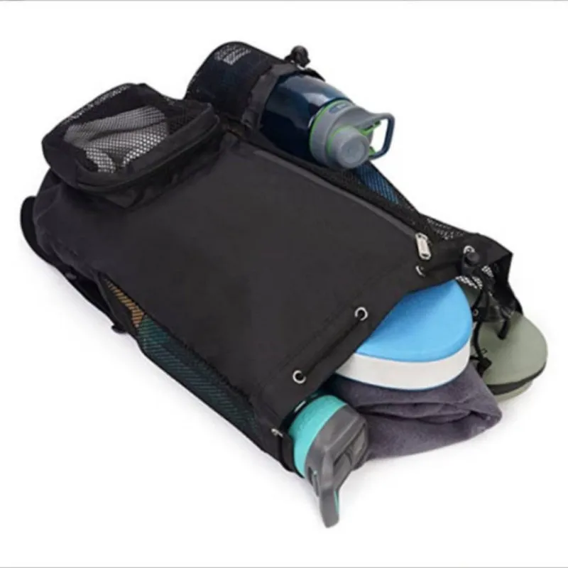 Sac à Dos Respirant en Maille pour Homme et Femme, Rangement de Chaussures, Serviette de Natation, Rafting, Kayak, vaccage Rapide