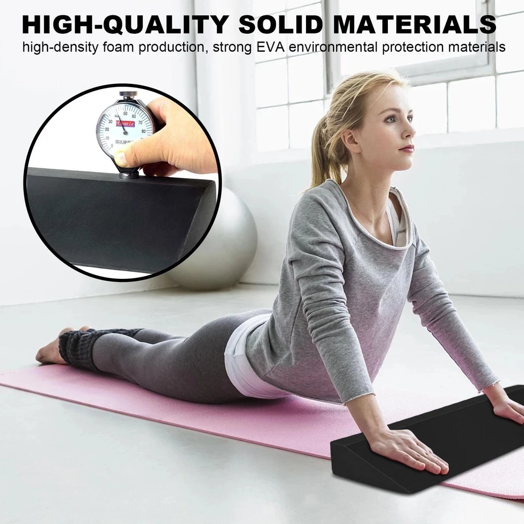 Yoga Foam Wedge Slanting Board EVA Foam Stretch Slant Boards Yoga Block Calf Extender Foot Stretcher For Feet Fitness Accessorie