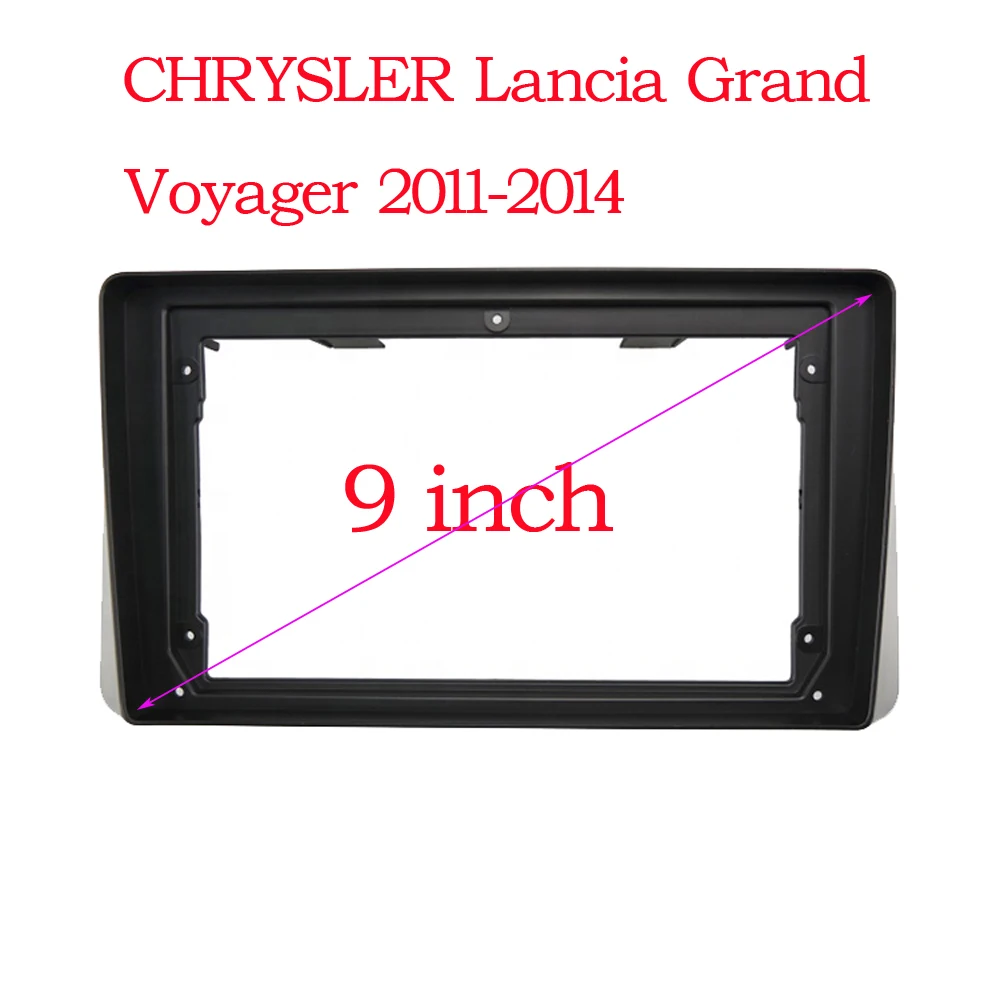 NAVI 9inch Android Car For Chrysler Grand Voyager 5 2011 2012-2015 For Dodge Grand Caravan 2008-2020 Panel Mount Frame Kit Cable