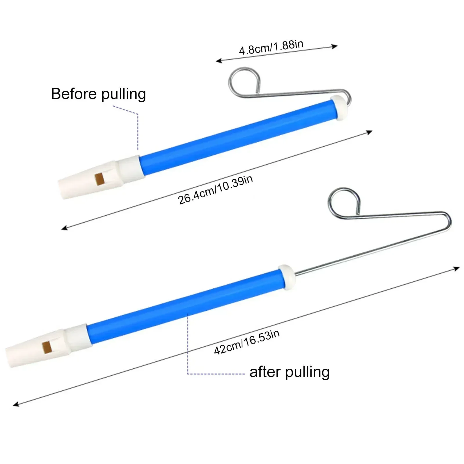 キッズスライドホイッスル スチールスライドロッド付き 楽器のおもちゃ 子供用 フルートを吹く 親子ゲーム 楽しいギフトに最適