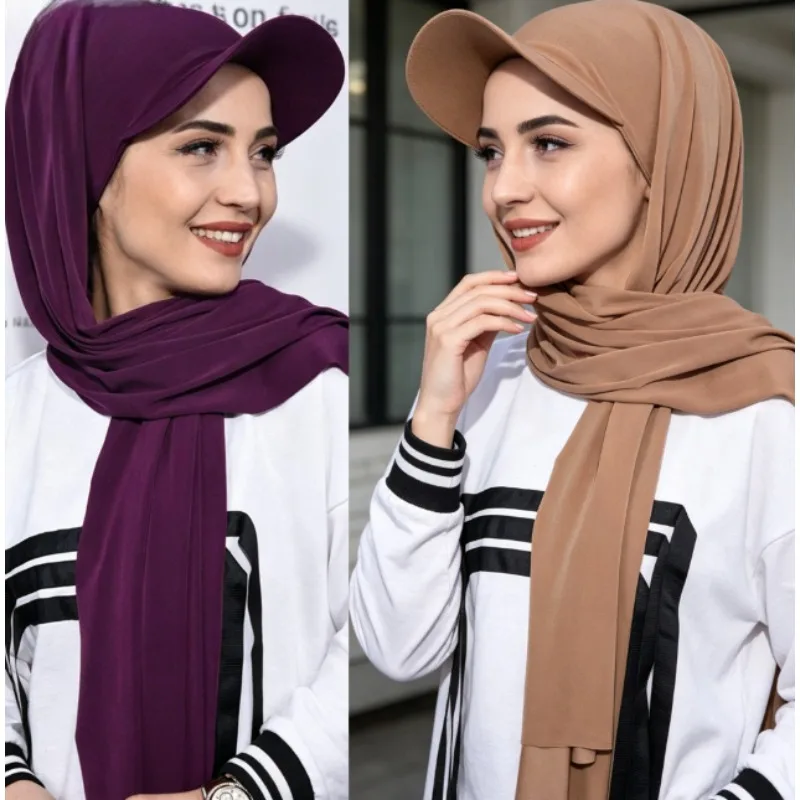 

Women‘s Solid Hood Scarf – Brim Style Snood Headwrap – Soft & Breathable – Perfect for Travel Outdoor Daily Wear