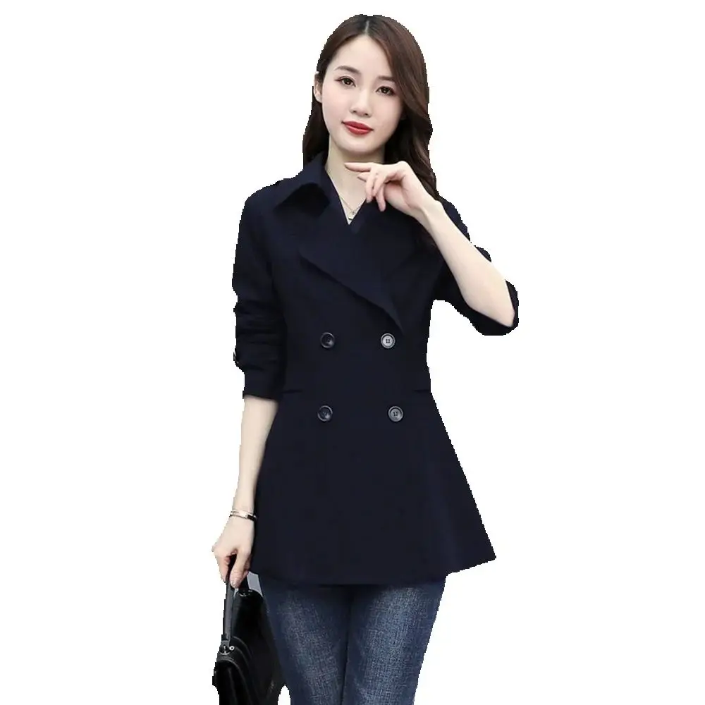 

"Lining" Fashion Short Windbreaker Women's 2024 New Spring And Autumn Women's High-quality Temperament Casual Coat.