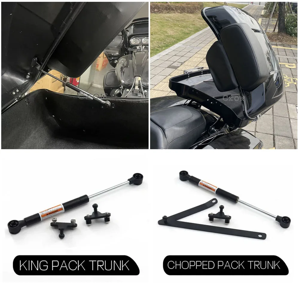 Suitable For Harley Touring Street Glide CVO Road Glide Road King 2014-2023 New Motorcycle Bracket Hydraulic Rod Tour Pak Trunk