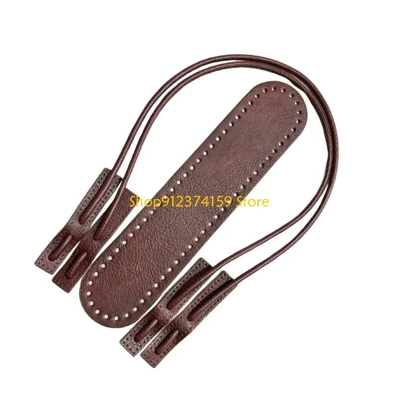 G5AE Creative DIY Wristlet Bag Making With Adjustable 78cm Strings And Strong PU Construction Wrist Strap Crafting Supply