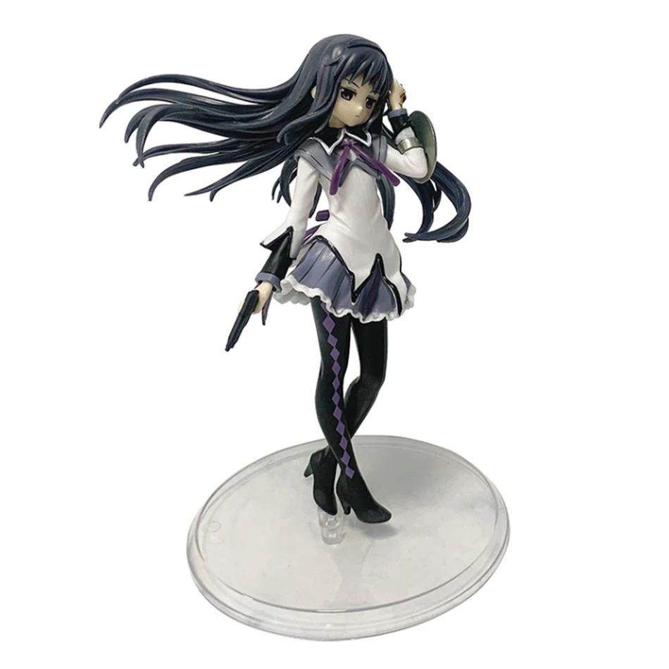 17 cm Anime Madoka Magica figur Akemi Homura PVC Modell Geburtstag Präsentieren Ornamente Sammeln Spielzeug kinder geburtstag geschenk – Detail 5