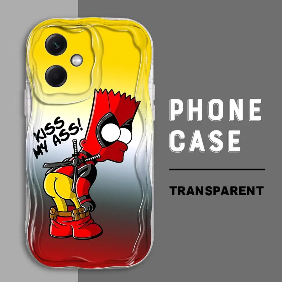 Simpsons Family Phone Case for Redmi 10 10A 9 9A 9C 12C 10C 13C A2 A1 A2 Plus Luxury Soft TPU Cover