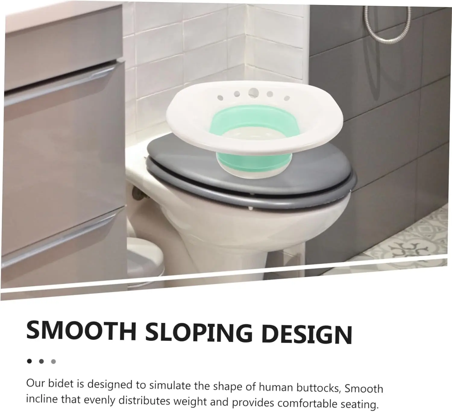 Penggosok Silikon Bak Mandi Toilet Lipat untuk Tempat Mandi Panci Mandi Toilet Portabel Bidet Mandi Pinggul Dapat Dilipat Bidet M