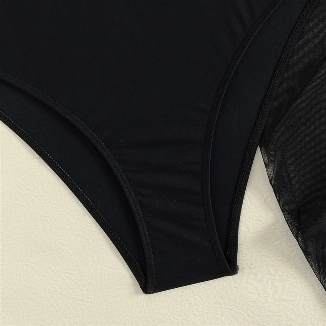 S - XL, mit Sarong, V-Ausschnitt, überkreuzter Rücken, einteiliger Badeanzug, Damen-Badebekleidung, weiblich, hoher Beinausschnitt, gepolsterter Badeanzug, Badeanzug, Modell V7525. – Detail 8