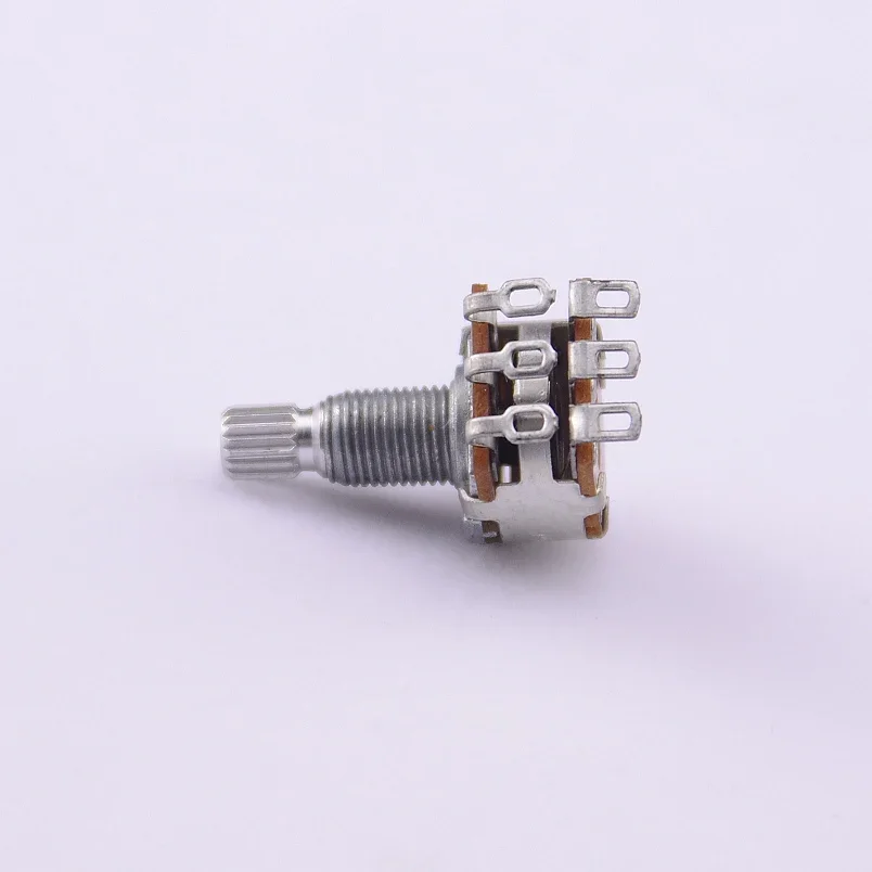 New - 1 Piece  MN250K/MN500K Dual Blend Balance Potentiometer(POT) With Center Detent 【Made in Korea】