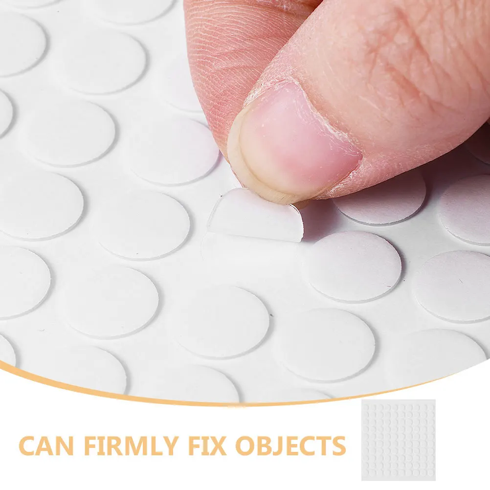 800 قطعة من الأكريليك على الوجهين لاصق النقاط قوية عالية اللزوجة شفافة Traceless للمنزل مكتب ملصقات جدار ديكور الصور