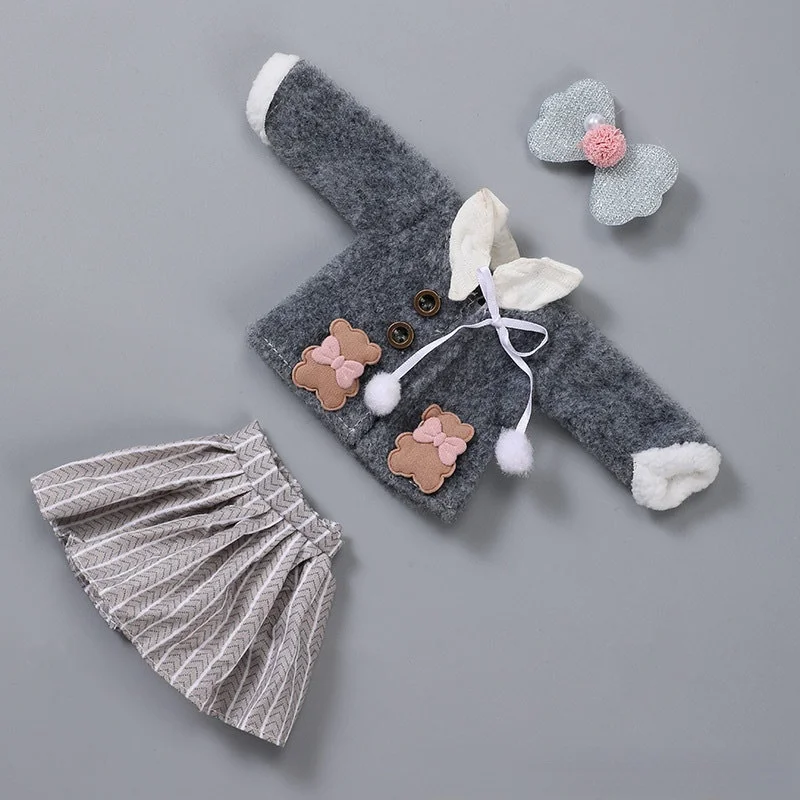 Doll Clothes for 30cm Bjd Clothes for Dolls Sweet Lolita Accessories for Dolls DIY Casual Suit Toy Accessories - Image 2