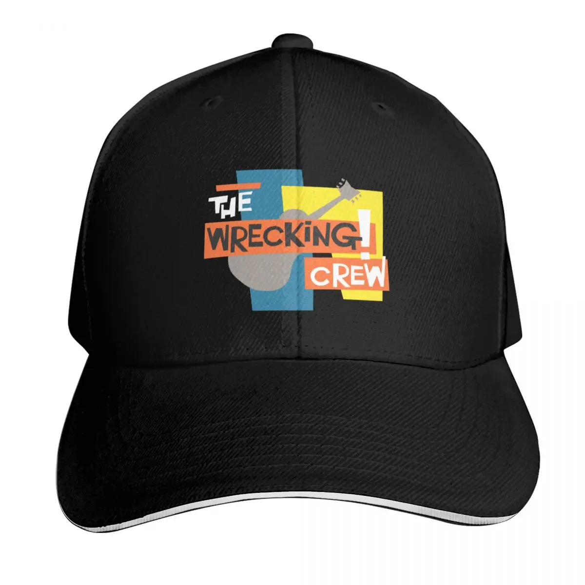 Equipo de Demolición! Gorra de béisbol de los años 60 para músicos de estudio, gorra negra estilo papá, gorra de golf, gorra snapback para hombre, gorra de playa para mujer, outlet 2026 para hombre