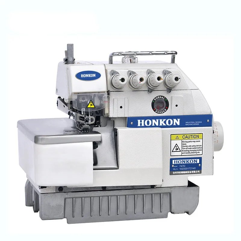 

High Speed Overlock Sewing Machine HK-747/737/757 Electric Sewing Machine Industry