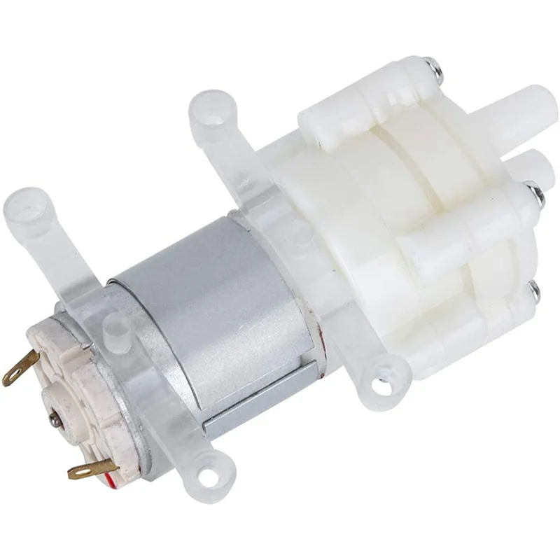 ABDE-مضخة كهربائية صغيرة ذات غشاء حوض السمك سهلة الاستخدام، مقاومة لدرجات الحرارة العالية لتبريد مياه الكمبيوتر المحمول #6