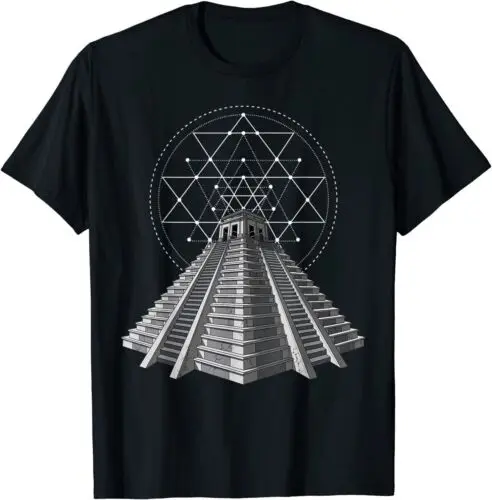  Pyramid Ancient Mayan Design Great Gift Idea Premium T-Shirt