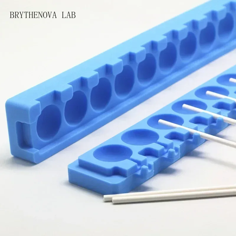 Creative gel dropping platinum silicone starry sky lollipop Mould Crystal Candy Hard Mould Lollipop Baking