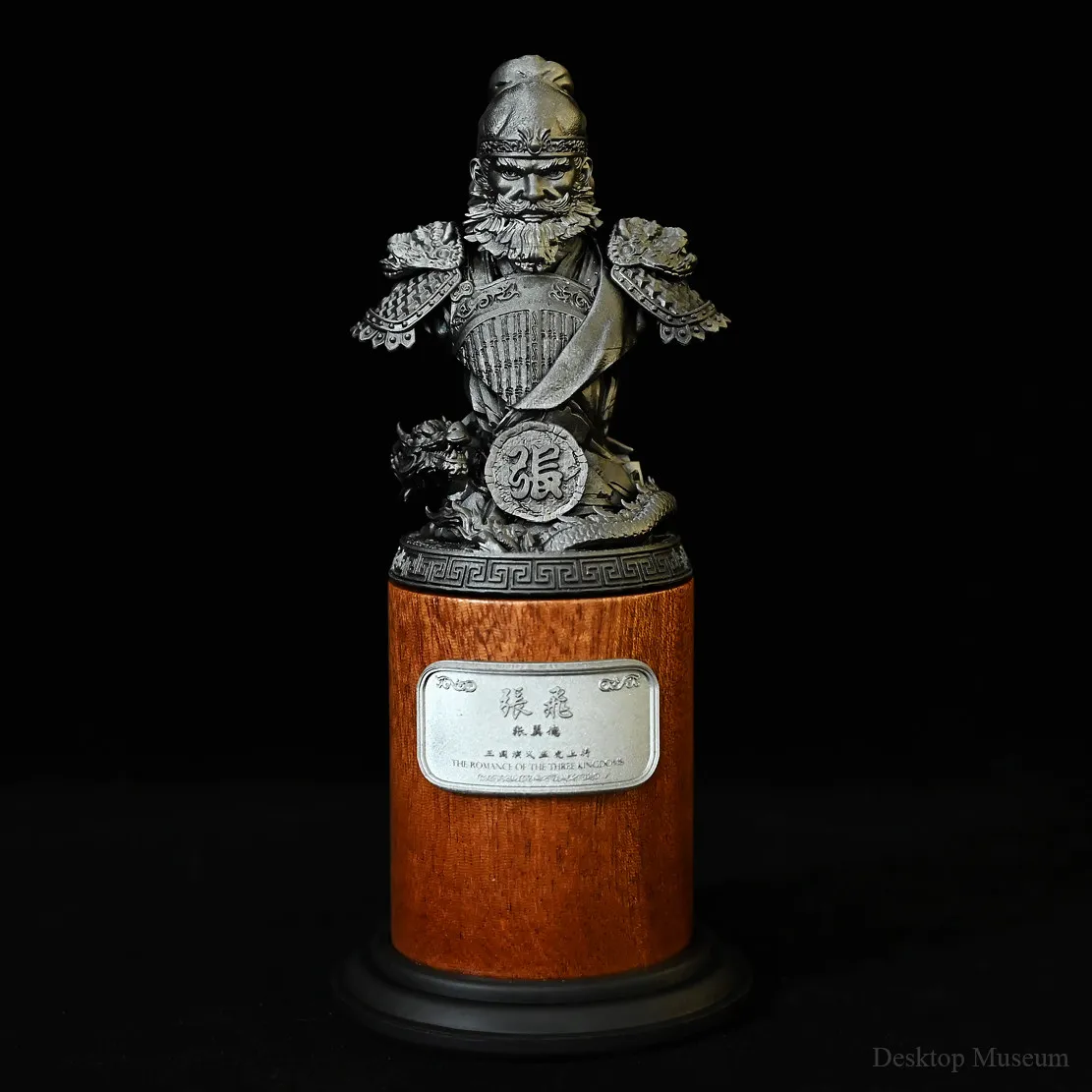 Overall height: 160MM Home Decor Three Kingdoms Chronicles Five Tiger Generals Zhang Fei  LTCP-530/