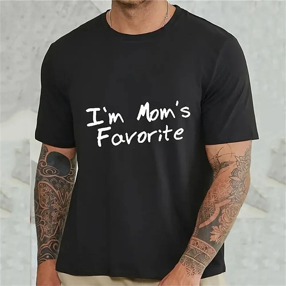 جديد أسلوب بسيط مطبوعة الصيف الرجال الجولة الرقبة تي شيرت عادية كم قصير كنزة بمقاس كبير موضة الشارع الشهير الرجال الملابس