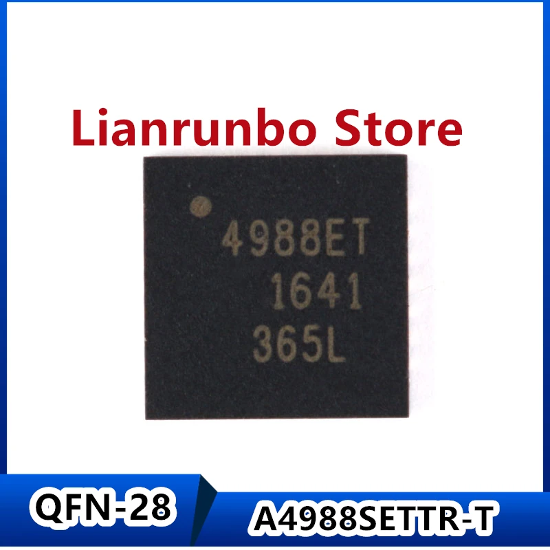 

New Original A4988SETTR-T QFN-28 Microstep Motor Driver 3D Chip